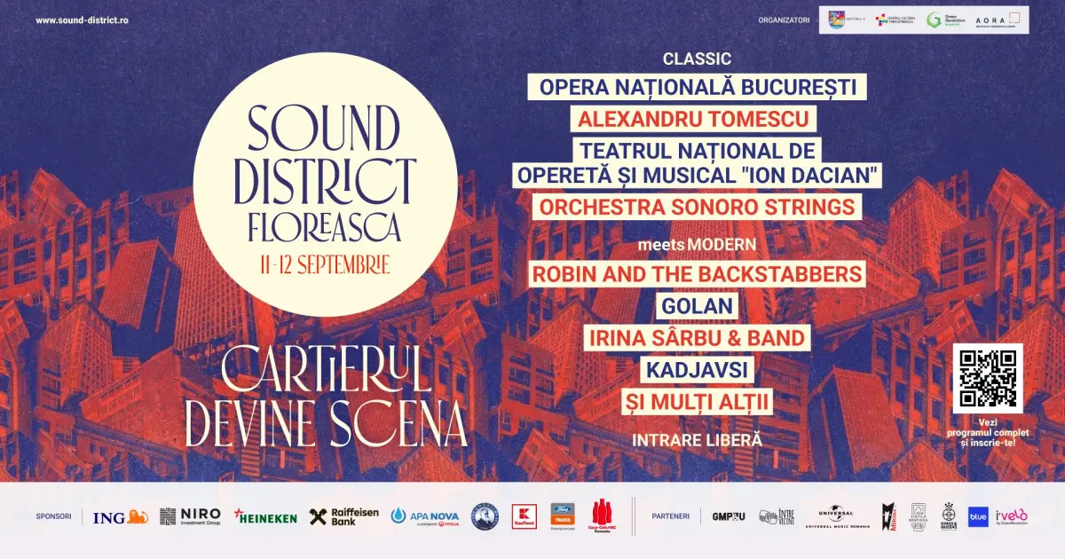 Sound District Floreasca: Un weekend de muzică și comunitate în inima Sectorului 2