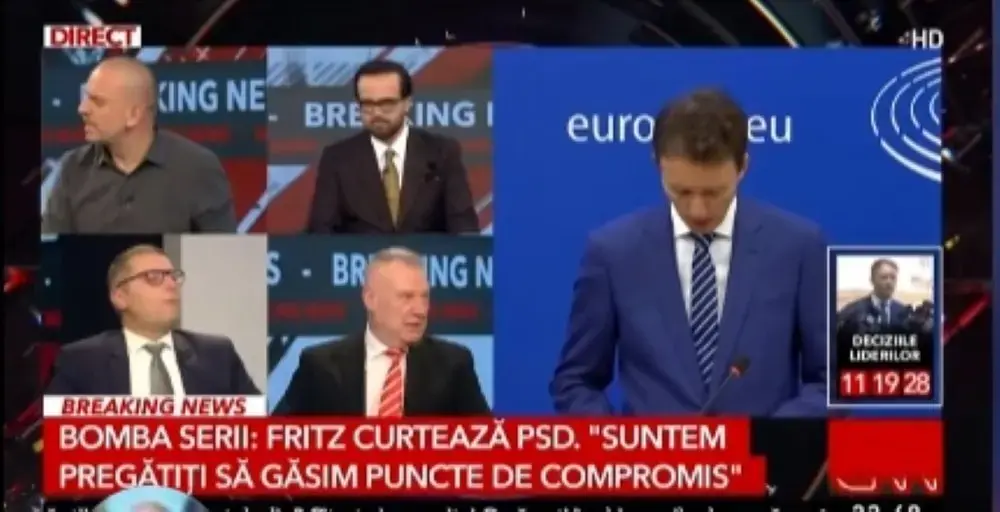 USR boicotează emisiunea lui Mihai Gâdea și îl sesizează la CNA