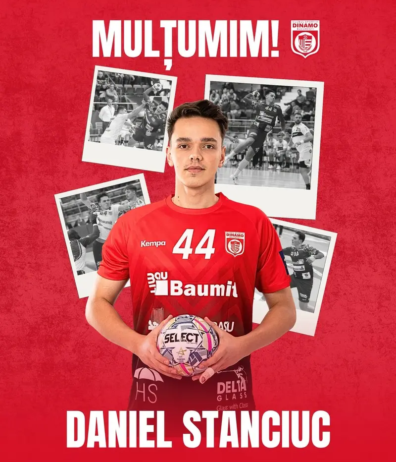 Daniel Stanciuc pleacă la Nordsjælland Håndbold din Dinamo București