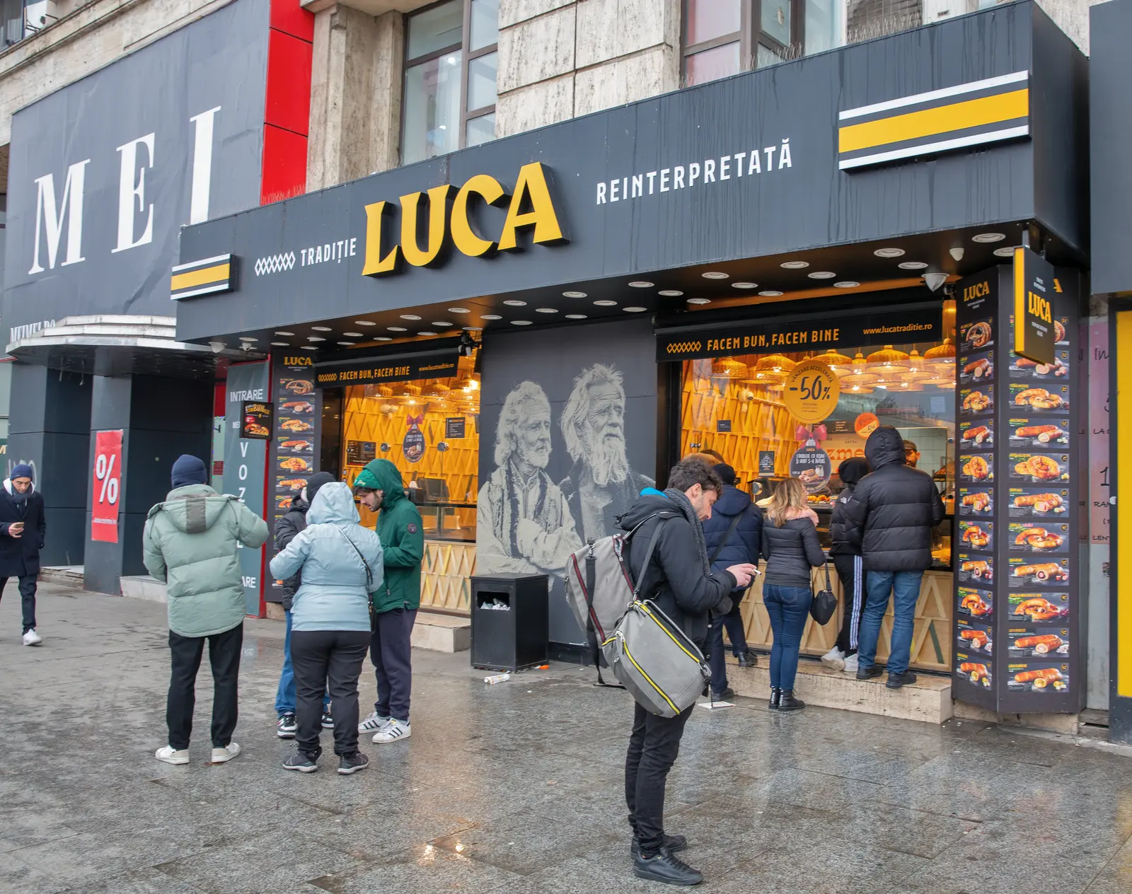 Lanțul de covrigării Luca investește două milioane de euro în modernizarea unităților din București
